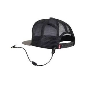 Chums Cap Retainer Black Hat Clip Nylon Cord Outdoor Accessory 11106100EC NEW